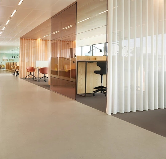 Forbo Marmoleum Concrete - 3758 shale Linoleum UNI Bahnenware 2,5 mm