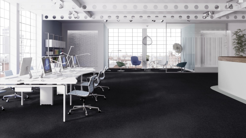 Forbo Nadelvlies Forte - 96019 jet