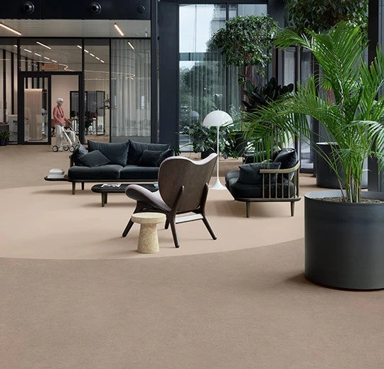 Forbo Sarlon Material 15 dB / 19 dB - Akustikbelag - 4613T4315/19 mortar urban concrete