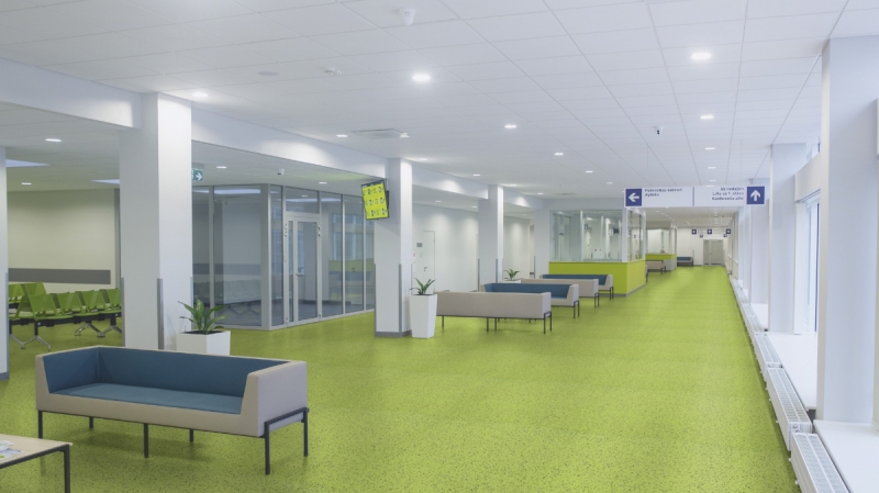 Forbo Sphera EC - Bahnenware - 450049 yellow green