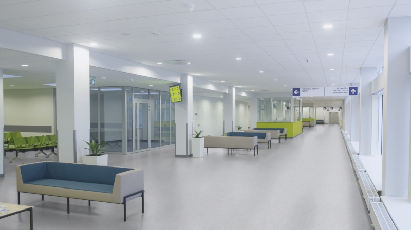 Forbo Sphera SD - Bahnenware - 550003 light neutral grey