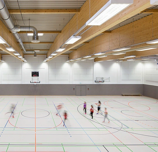 Forbo Marmoleum Sport - 83283 light grey Linoleum Bahnenware