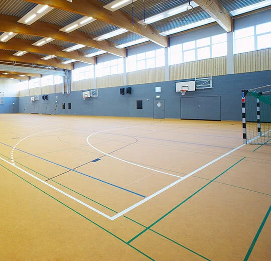 Forbo Marmoleum Sport - 83284 yellow Linoleum Bahnenware