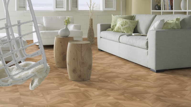 Forbo Surestep Wood - Bahnenware - 18712 classic twine mosaic