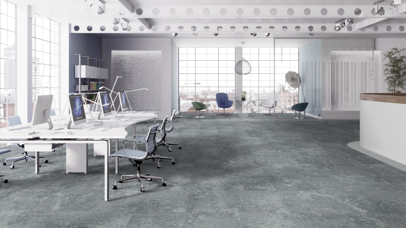 Forbo Tessera - Cloudscape - 3401 Light Airs - Teppichfliese