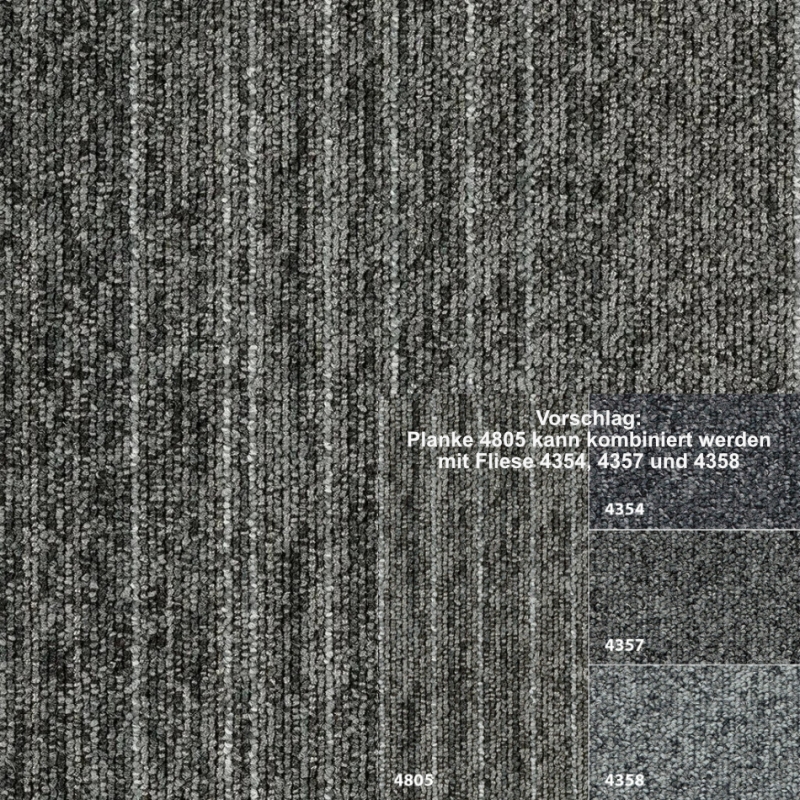 Forbo Tessera Basis Pro Phase - 4805 polar - textile Planke