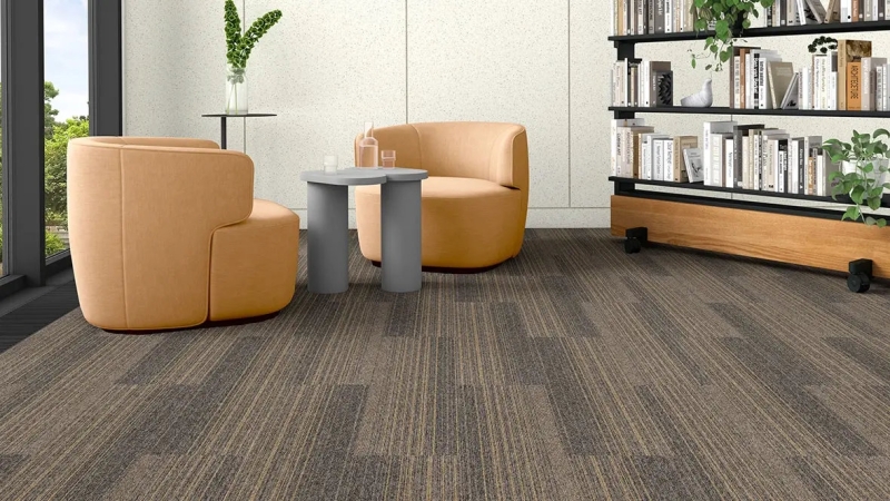 Forbo Tessera Basis Pro Phase - 4809 desert - textile Planke