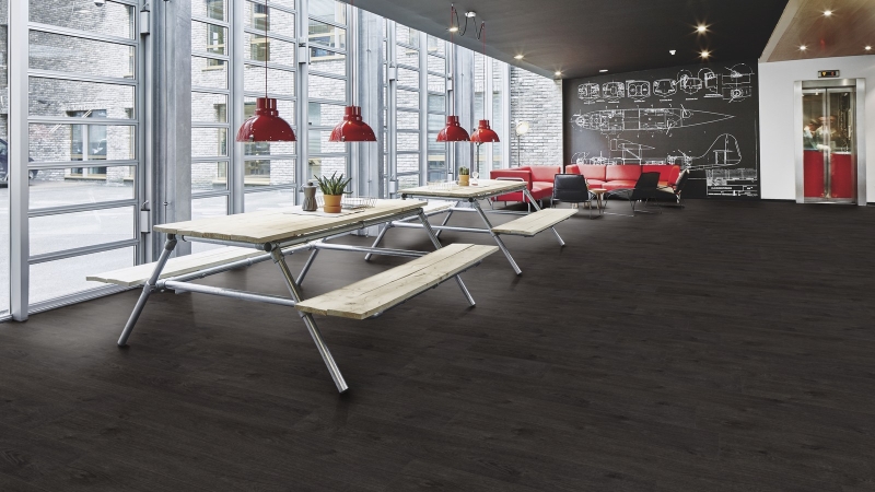 Forbo Allura Dryback Wood 0,40 - 60074 black rustic oack