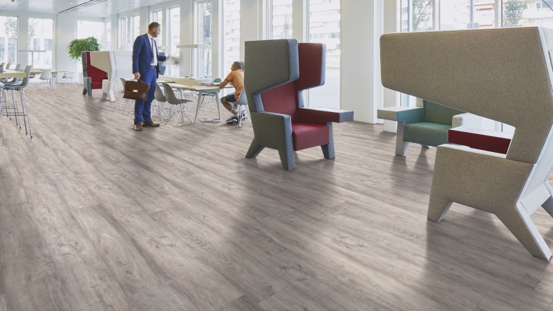 Forbo Allura Dryback | Wood 0,55 mm | 60151DR5 white raw timber | 120 x 20 cm