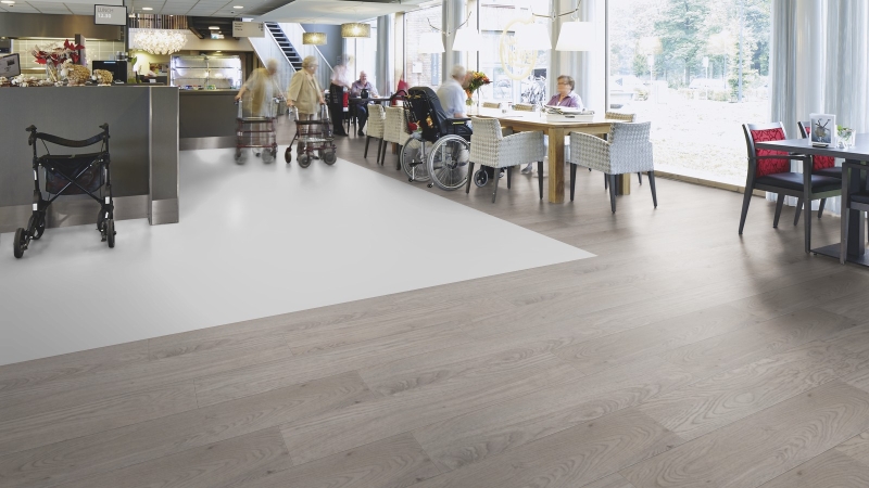 Forbo Allura Flex Wood 63496FL1/63497FL1 grey waxed oak Vinyl Planken