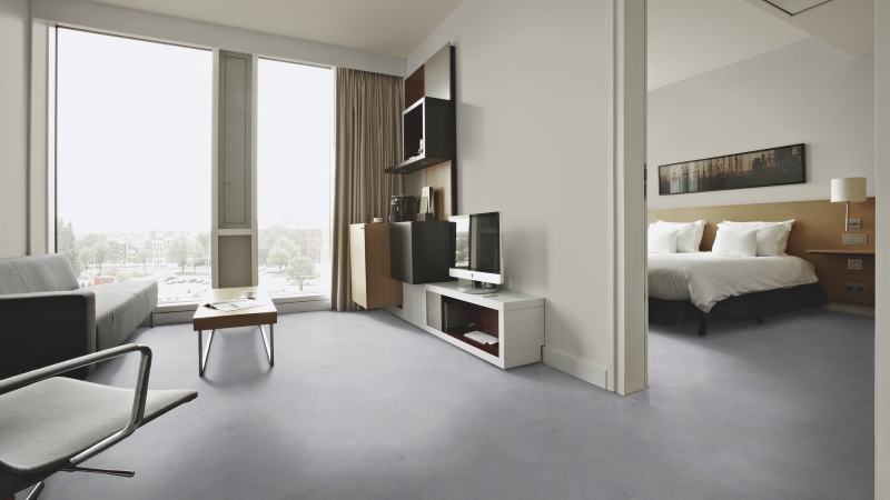 Forbo Allura Flex Material 63426FL5/63427FL5 light cement Fliesen