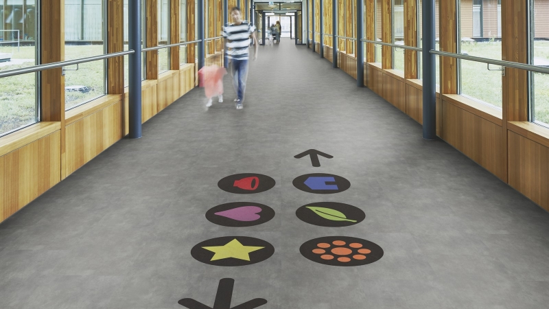 Forbo Allura Flex Material 62522FL1/62512FL1 natural concrete Fliesen