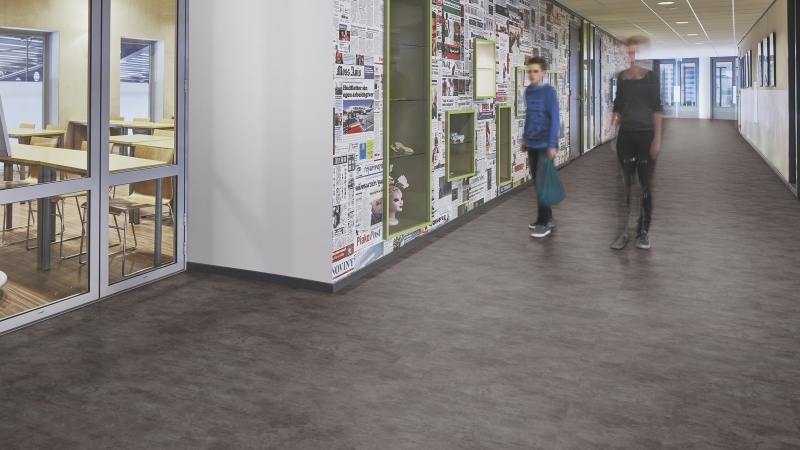 Forbo Eternal Material - Bahnenware - 13032 anthracite concrete