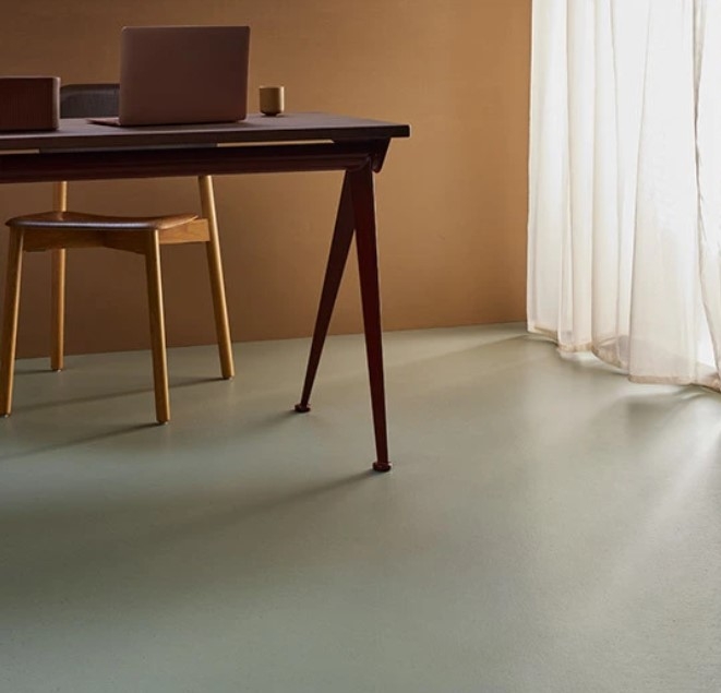 Forbo Marmoleum Cocoa - 3588 eucalyptus Linoleum UNI Bahnenware 2,5 mm