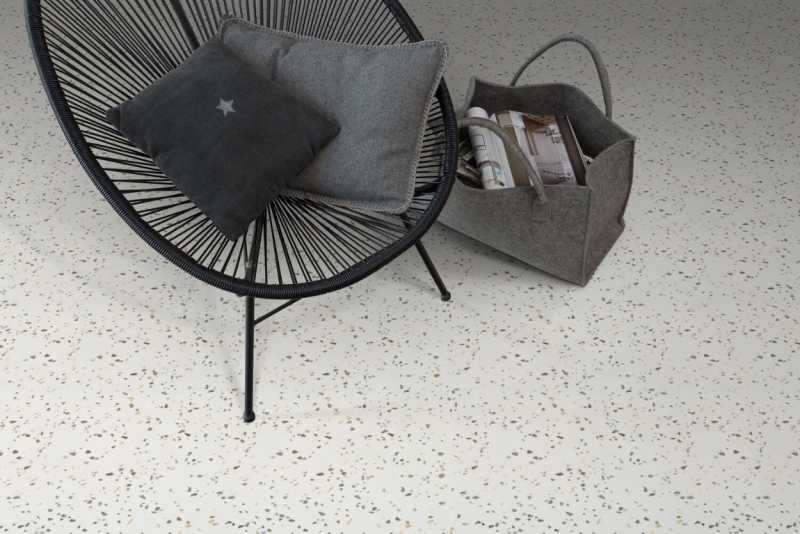 Gerflor PVC Bahnenware Booster - 2352 Confetti Light Grey