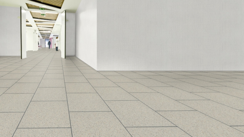 Gerflor DESIGN-TILE - 1553 Terrazzo Cream