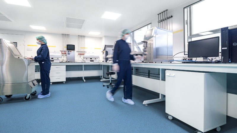 Gerflor GTI EL5 Cleantech - 0354 Blue