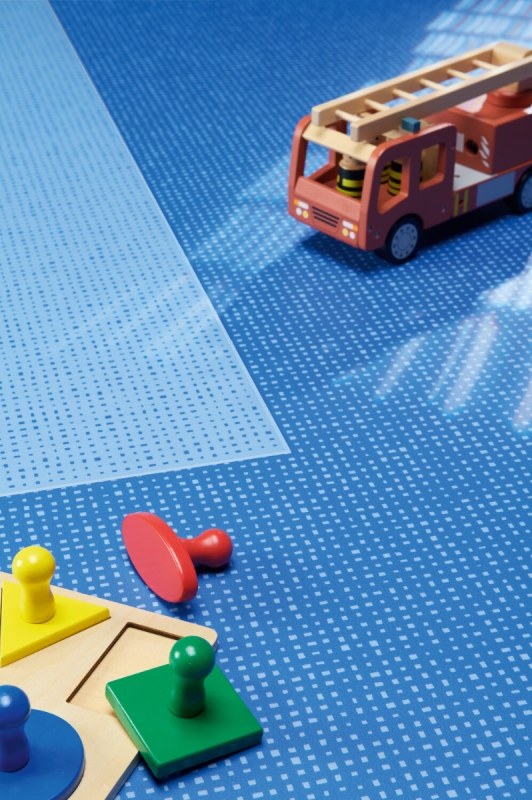 Gerflor Taralay Impression Compact - 1050 Kubes Indigo