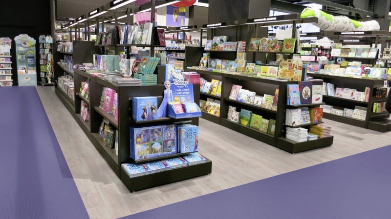 Gerflor Taralay Impression Acoustic - 1075 Flipkube Purple