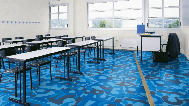 Gerflor Taralay Impression Acoustic - 1102 Happy Number Blue