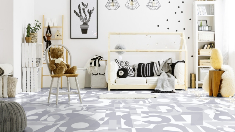 Gerflor Taralay Impression Compact - 1103 Happy Number Grey