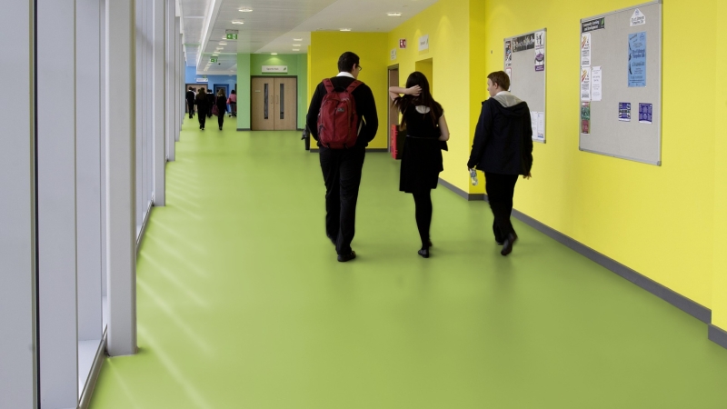 Gerflor DLW COLORETTE NEOCARE™ - 0132 Spicy Green Linoleum Bahnenware 2,5 mm