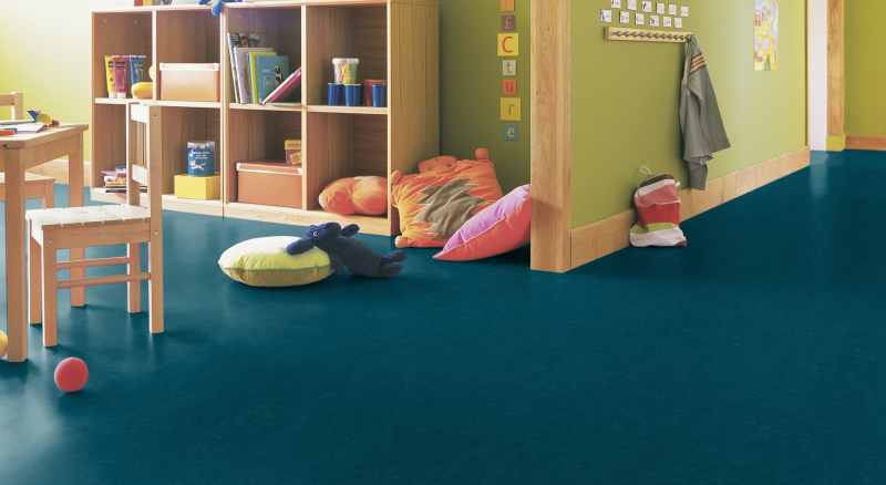 Gerflor DLW Marmorette NEOCARE™ 0136 Turquise Bay Linoleum Bahnenware 2,5 mm