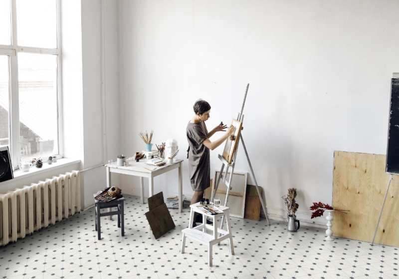 Gerflor HQR Nature - 2418 Berry Blue