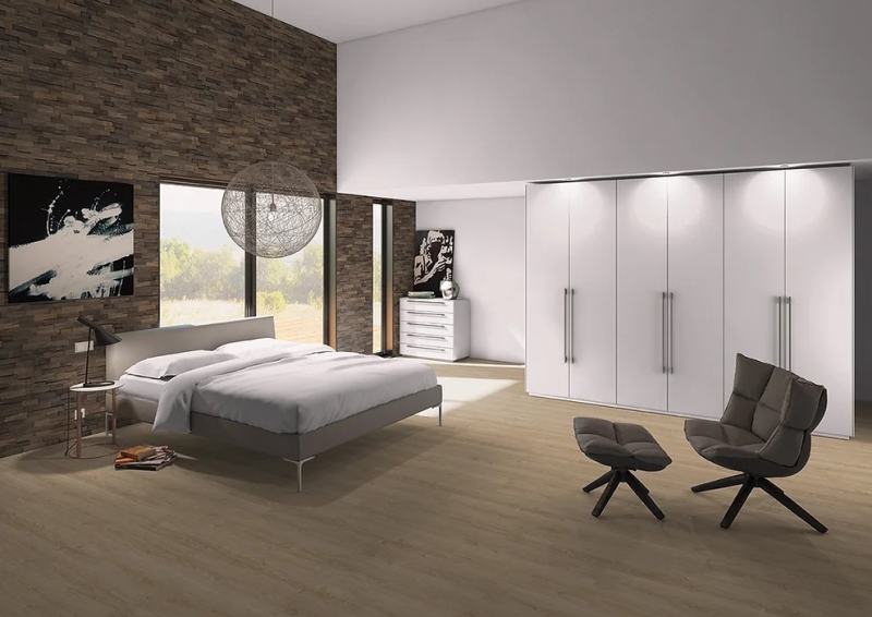 Echtholz Wandverkleidung Indo Teak FSC - Charrred