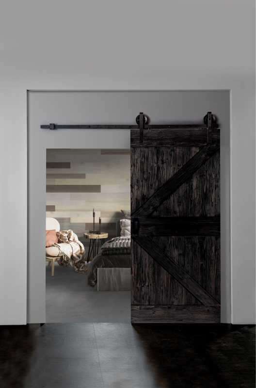 INDO Barndoor Schiebetür – handgefertigt für Premiumdesign mit Charakter Die INDO Barndoor Schiebetü