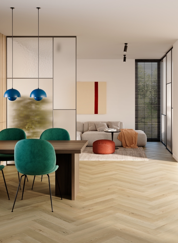 Lamett Parquetvinyl | Nakuru Safari Fischgrät | NAK HB-845-IB inkl. Dämmung