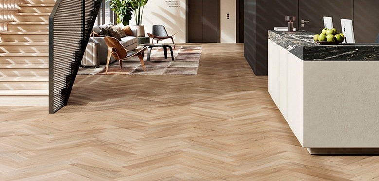 Lamett Parkett | Fischgrät Alta | Herringbone Invisible | ALT HB 125-1817