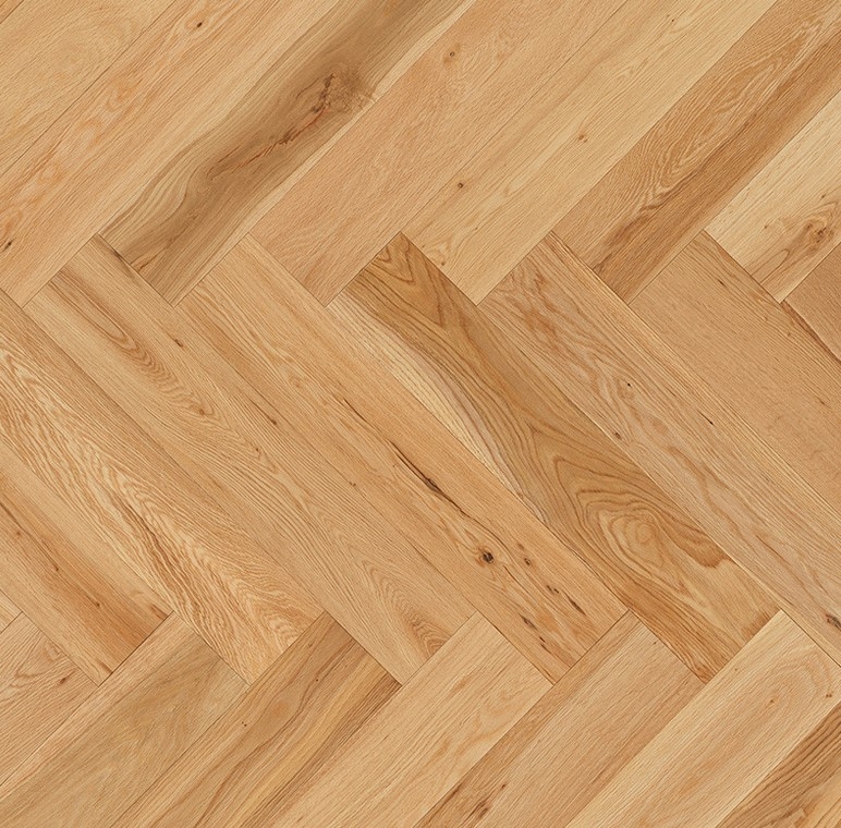 Lamett Parkett | Fischgrät Alta | Herringbone Natural | ALT HB 125-110