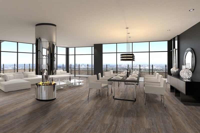 IPC Smaragd Design Belag 'Eiche Altholz lederbraun 336-355902'