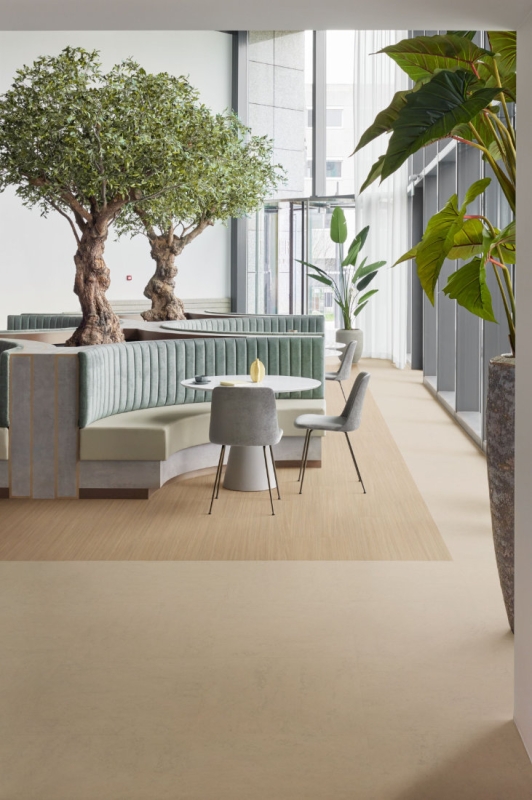 Forbo Marmoleum Modular - Farbe t5253 bleached gold