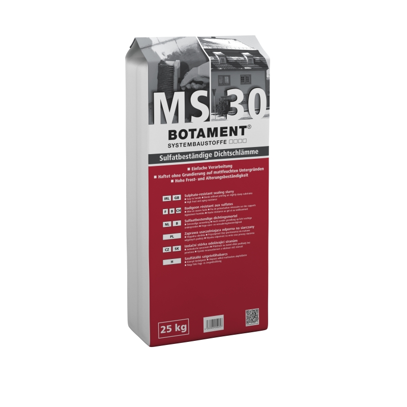 Botament Renovation MS 30 Sulfatbeständige Dichtschlämme 25 KG