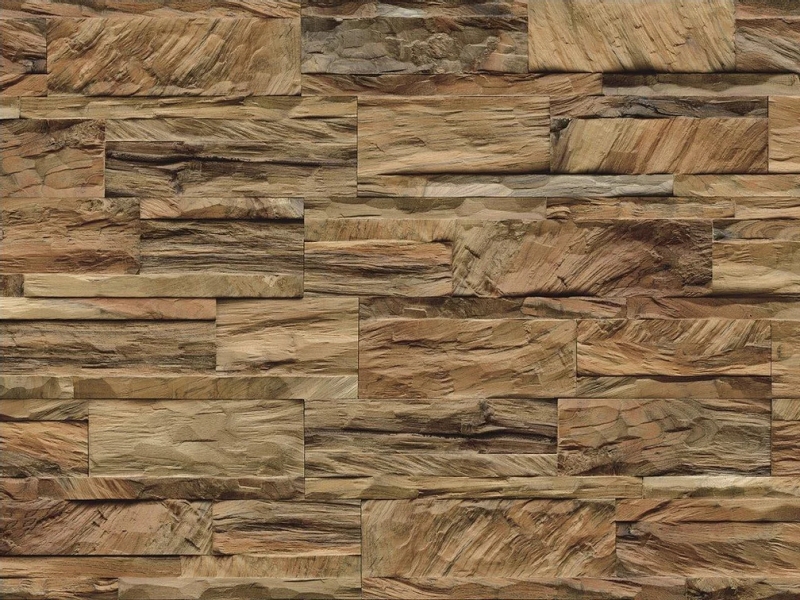 Echtholz Wandverkleidung | Diamondwood Nature (Z-lock) | Indo