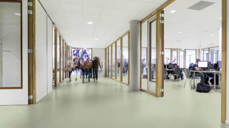 Kautschukboden noraplan stone Fliesen - Farbe 7406