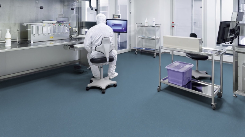 Kautschukboden noraplan stone Bahnenware - Farbe 7410