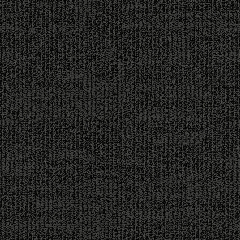 Object Carpet Struttura | 808 Nero Teppich-Fliesen