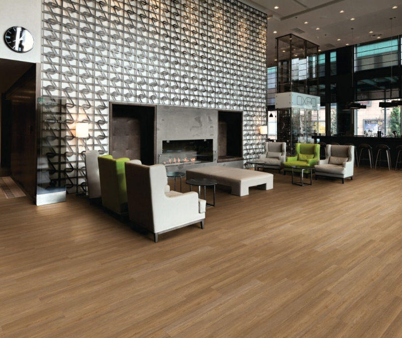 Expona Commercial - Farbe 4031 Natural Brushed Oak