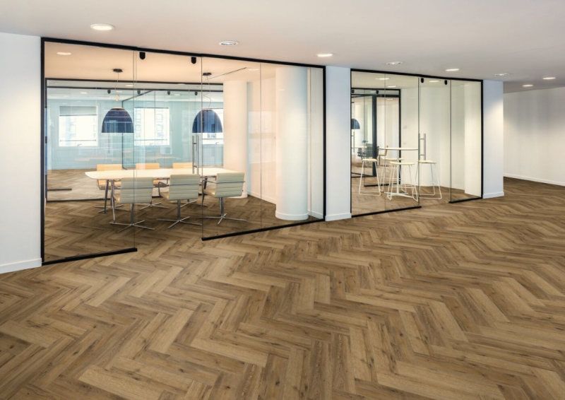 Expona Commercial - Farbe 4126 Everglade Oak Parquet
