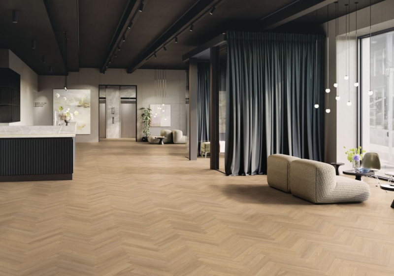 Expona Commercial - Farbe 4225 Honeydew Oak Parquet
