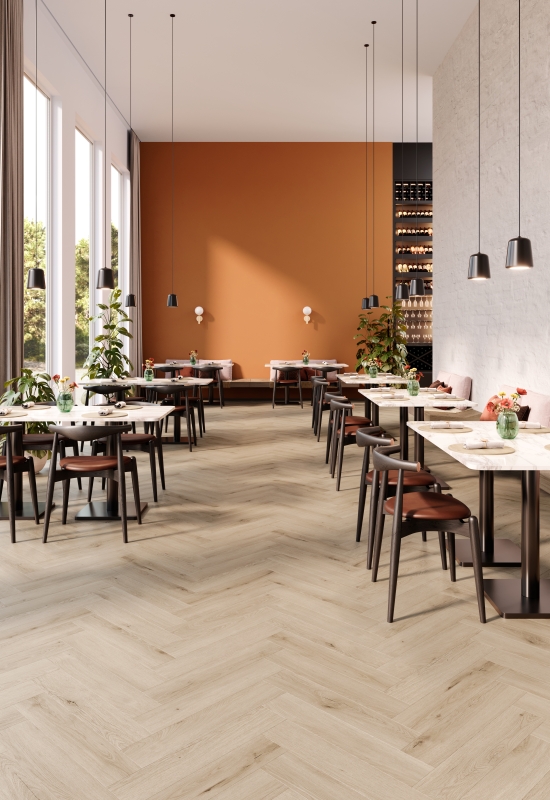 Lamett Parquetvinyl | Mantaro Pecan Fischgrät | MAN-HB-5619-IB