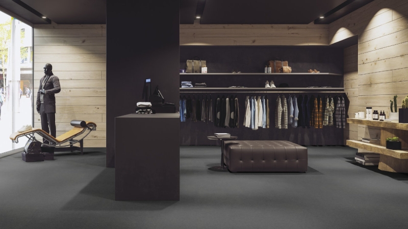 Gerflor Premium Compact - 7737 Osmoz Pepper Grey