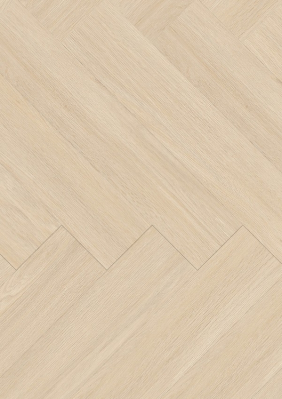 Gerflor Vinylbelag - Virtuo 55 Rigid Acoustic Fischgrät (HB) - 1463 Blomma Cream