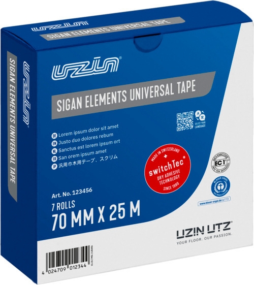 UZIN Sigan Elements Universal Tape Hochleistungsverlegeband