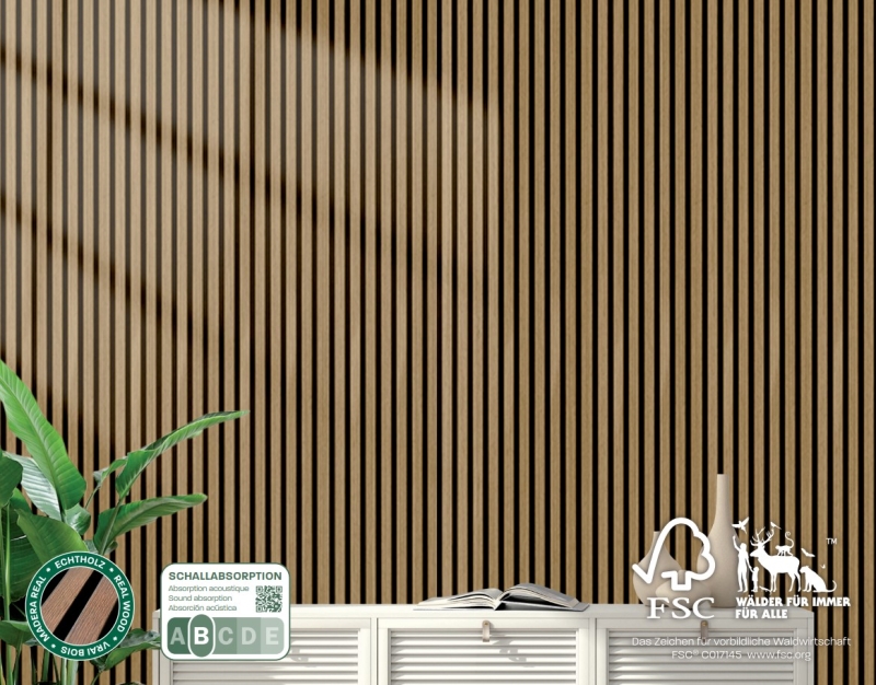 Sonido Elements Wandpaneele - Oiled Oak S002S