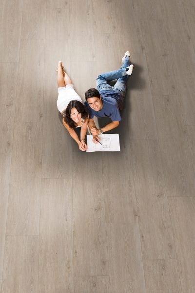 IPC Rubin XL Design Belag 'Eiche steinweiß 284-255363'