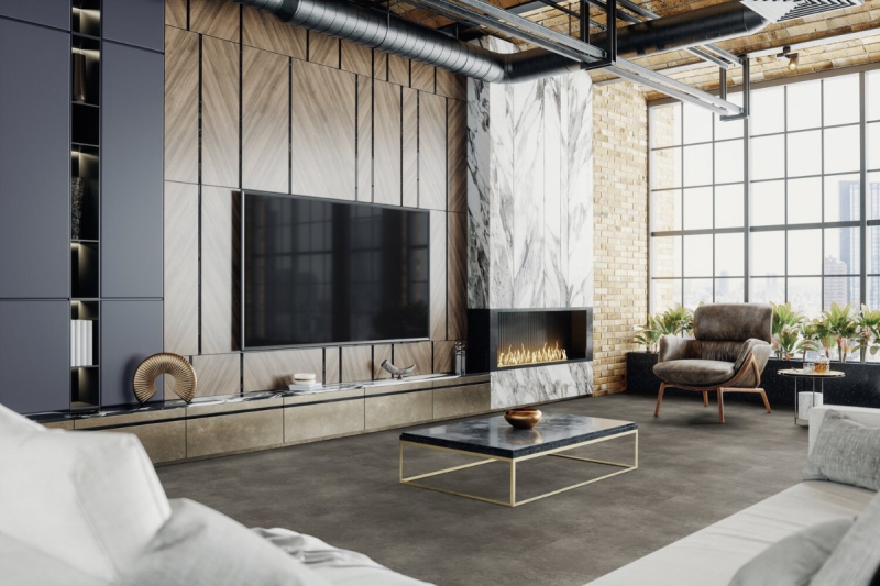 Gerflor Texline Nature - 2380 Leone Charcoal